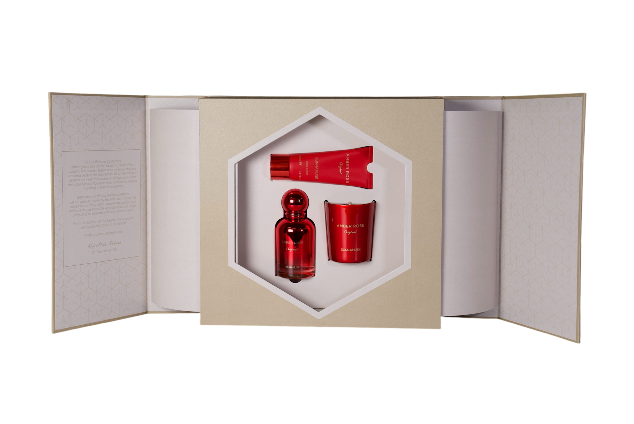 Amber Rose Anniversary Gift Box